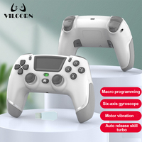 VILCORN Elite Wireless Game Controller for PS4 Slim/Pro Dual Vibration Gamepad PC USB With Six Axis Gyroscope Joystick Gift