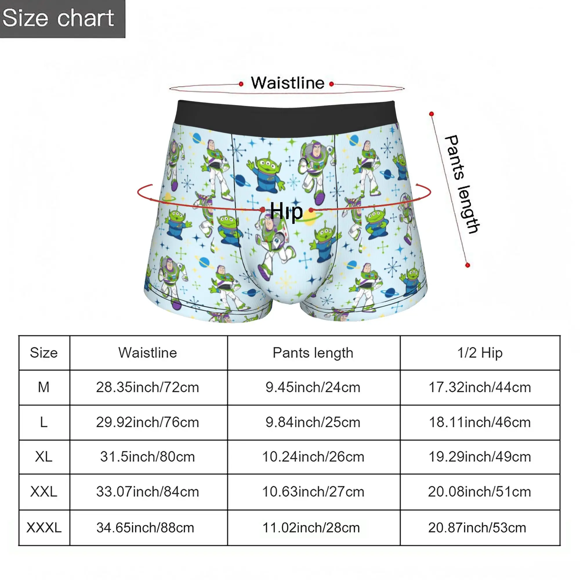 Custom T-Toy Cartoon S-Story Underwear Men Stretch  Boxer Briefs Shorts Panties Soft Underpants For Male - view 6