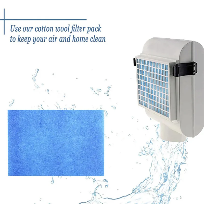 

ABFS, 24 шт., вентиляционные фильтры для сушилки, замена для Funmas, вентиляционное отверстие для сушилки в помещении, фильтр для очистки воздуха, уменьшает запах