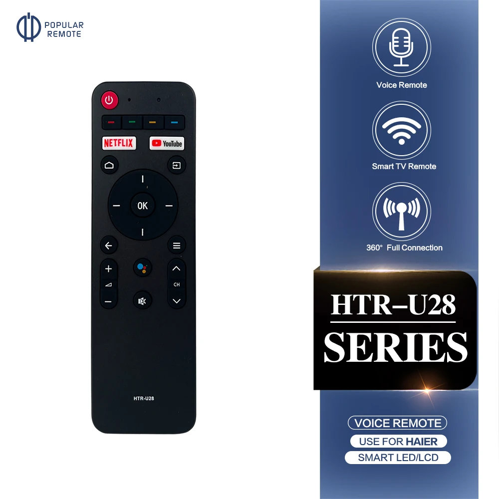 HTR-U28 Voice Remote For Haier Android Smart TV Voice Remoto Control H55S6UG H65S6UG