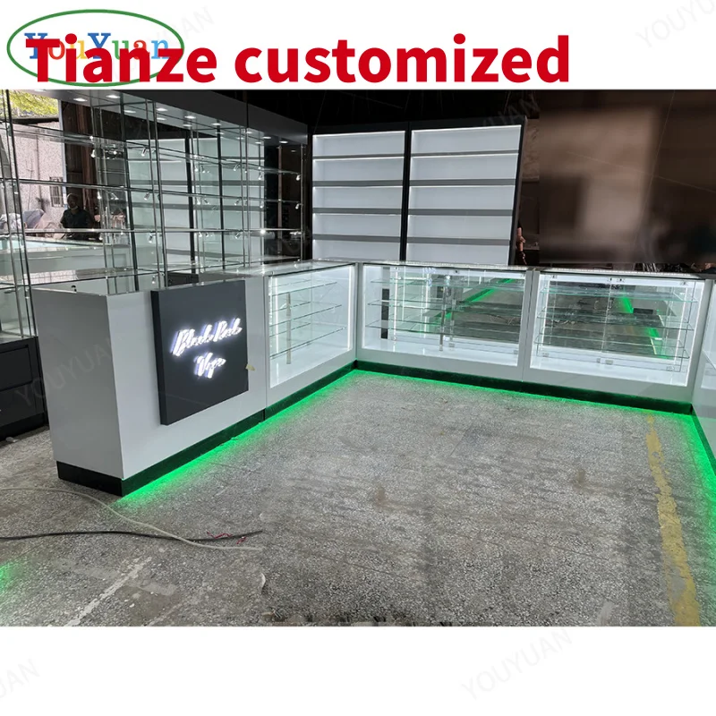 

(customized)Smoke Store Display Store Shelf Smoke Shop Store Fixture Smoke Shop Showcase