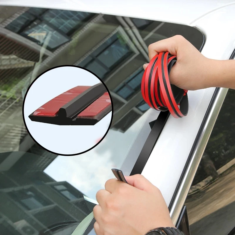 Car Rubber Seals Edge Sealing Strips Auto Roof Windshield Car Rubber Sealant Protector Seal Strip Window Seals for Auto