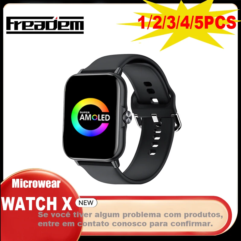 

NEW 2024 Microwear Watch X Smart Watch Amoled Screen 45MM 2GB Local Music Message Photos Album Women Men Smart Watch