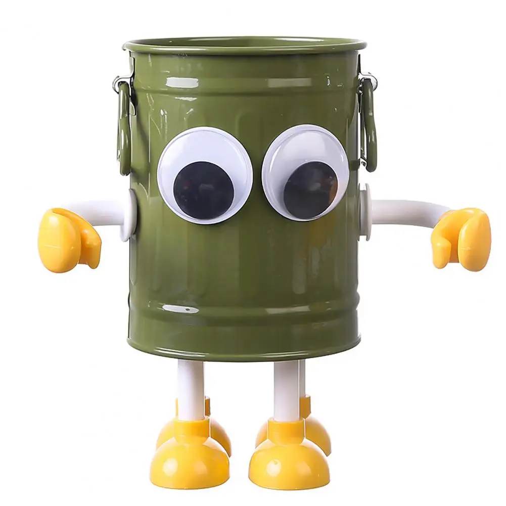 

Cute Pen Stand with Big Eyes Cartoon Big Eyes Pen Holder Stand for 20 Pens Caliber Round Workmanship Pen Caddy Storage Rack