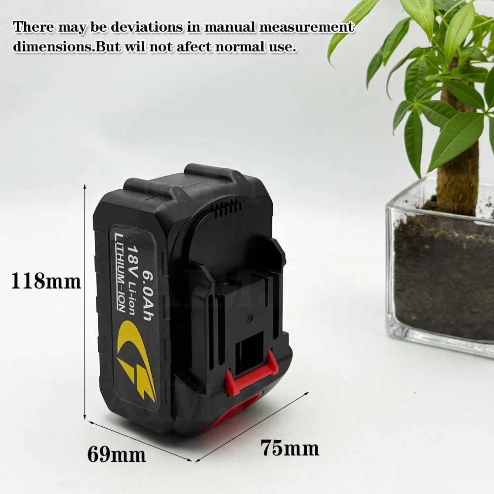 

For Makita lithium-ion tool battery high current and high discharge suitable for Makita18V/screwdriver/drill/water gun 18V 6.0Ah