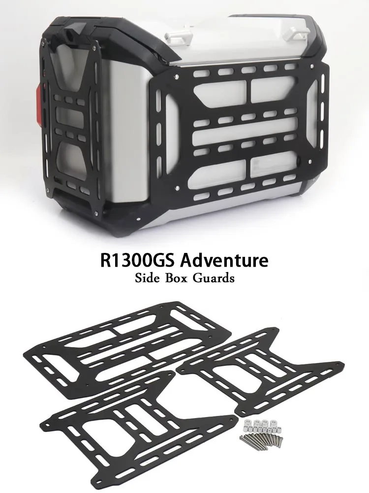 Neu Für BMW R1300GS Abenteuer Stamm Top Box Hinten Gepäck Seite Box Grille Schutz Abdeckung Wasserdichte Motorrad R1300GS ADV