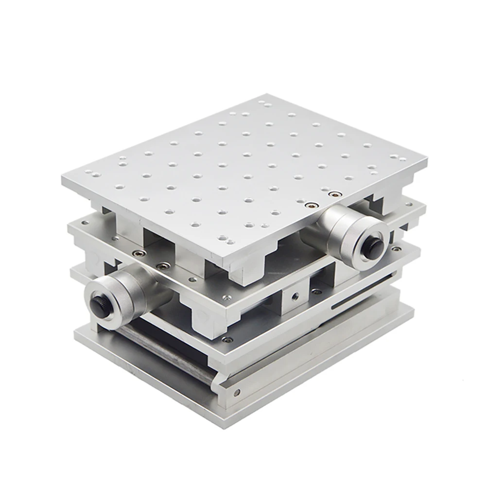 WaveTopSign 3D Worktable 210x160x100mm Z Axis Lift  Range 100mm for Laser Marking Machine