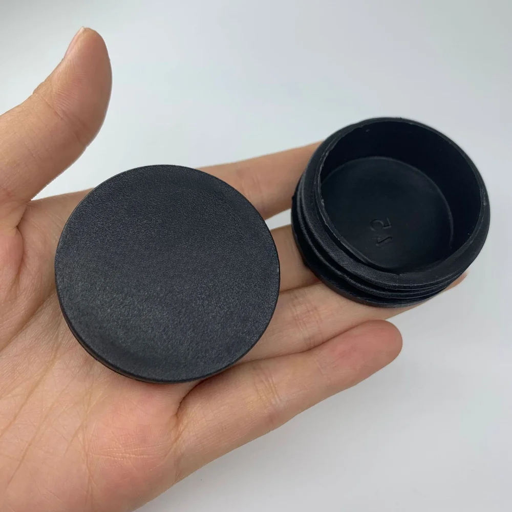 12pcs 45mm Circular Furniture Anti Slip Floor Plastic Protective Cover Table Leg Tip Table Chair Leg End Cover Circular pipeplug