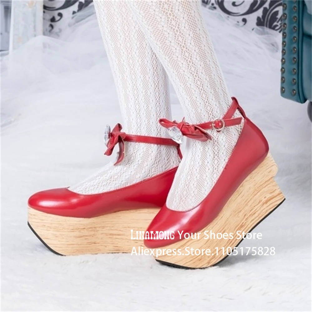 الشريط حزام منصة حذاء مسطح مميز سميكة وحيد عالية الشقق فريد الجدة نمط تأثيري كيمونو أحذية ألوان قابلة للتخصيص