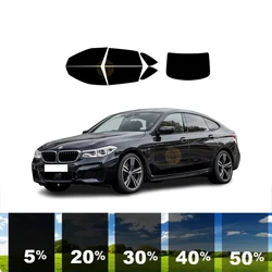 precut Removable Window Tint Film For Car 100% UVR 5%-70%VLT Heat Insulation Carbon ﻿For BMW 6 SERIES GRAN TURISMO 2018-2019