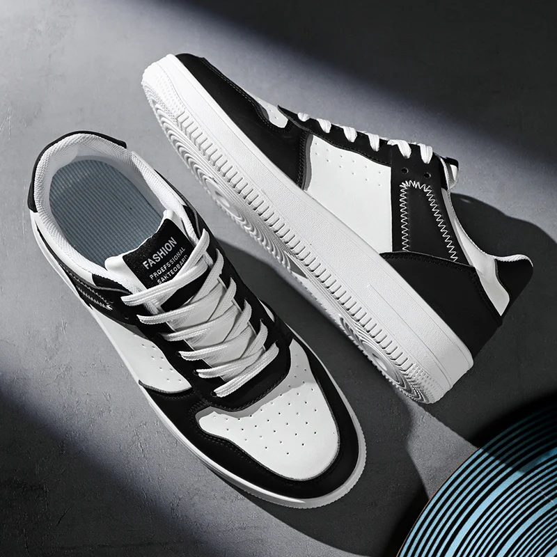 Men's Skateboarding Shoes Breathable Casual Simple ThickSoled Sneakers Multi-Functional Fashion Walking Shoes 2026 New Style