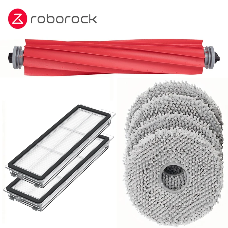 الأصلي فلتر HEPA فرشاة جانبية فرشاة رئيسية ممسحة الملابس كيس لجميع الغبار ل Roborock Qrevo Pro مكنسة كهربائية إكسسوارات قطع غيار