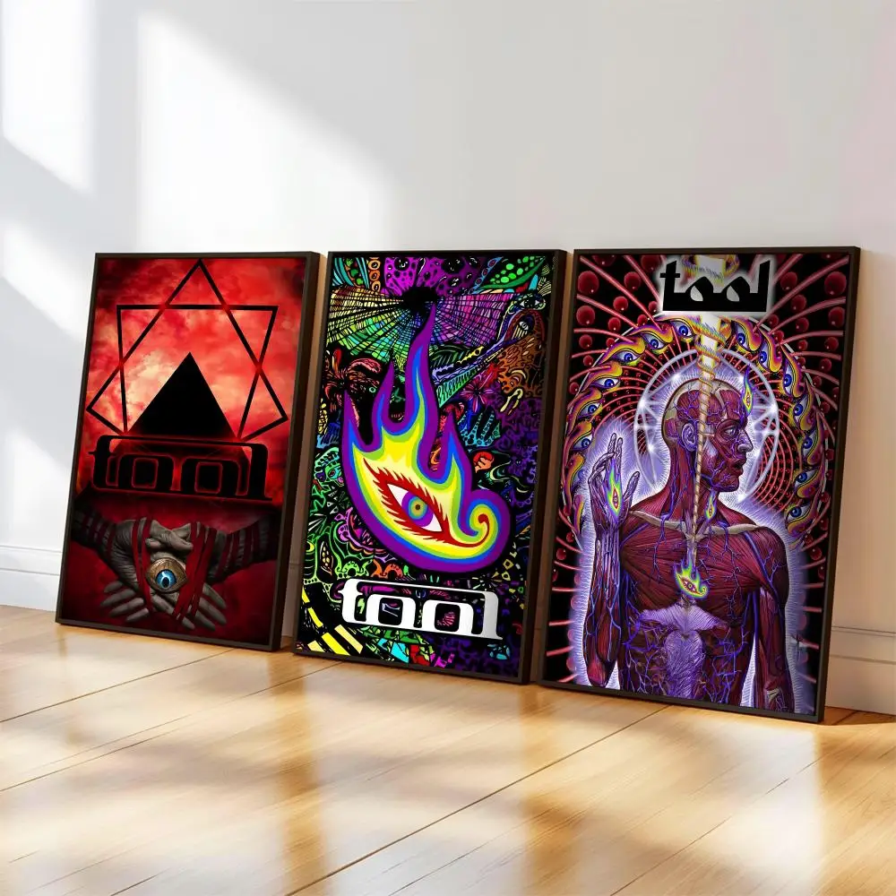 T-Tool Band Poster, Musikalbum-Cover für Zimmer, Leinwandgemälde, Kunstdruck, Heimwanddekoration, Bild, Geschenk