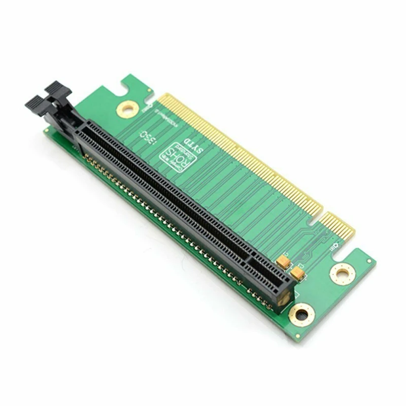 Hot TTKK PCI-E PCI Express 16X90 Graden Adapter Riser Card Voor 2U Computerkast Chassis PC Converter Uitbreidingskaart componenten