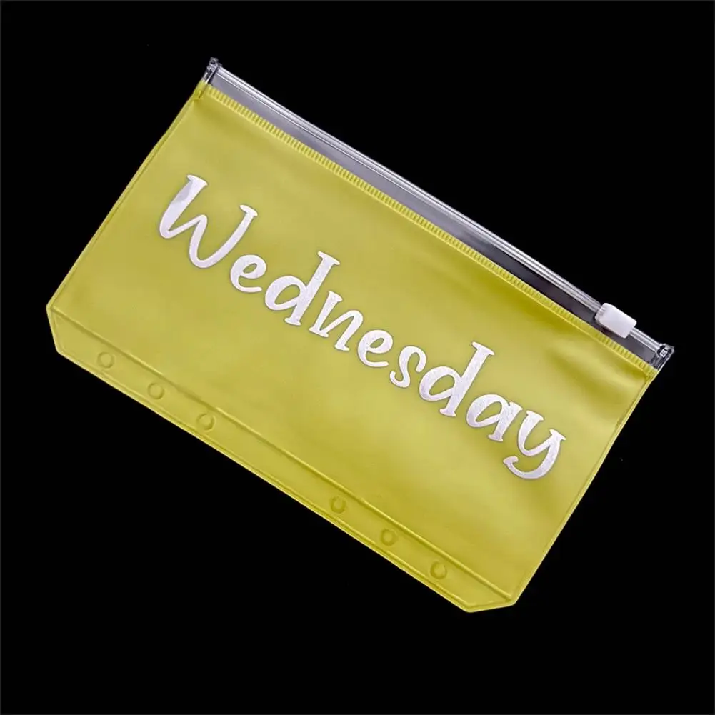 A6 Information Bag Practical Multi-color Optional PVC Simplicity Office Bill Pouch Office Supplies
