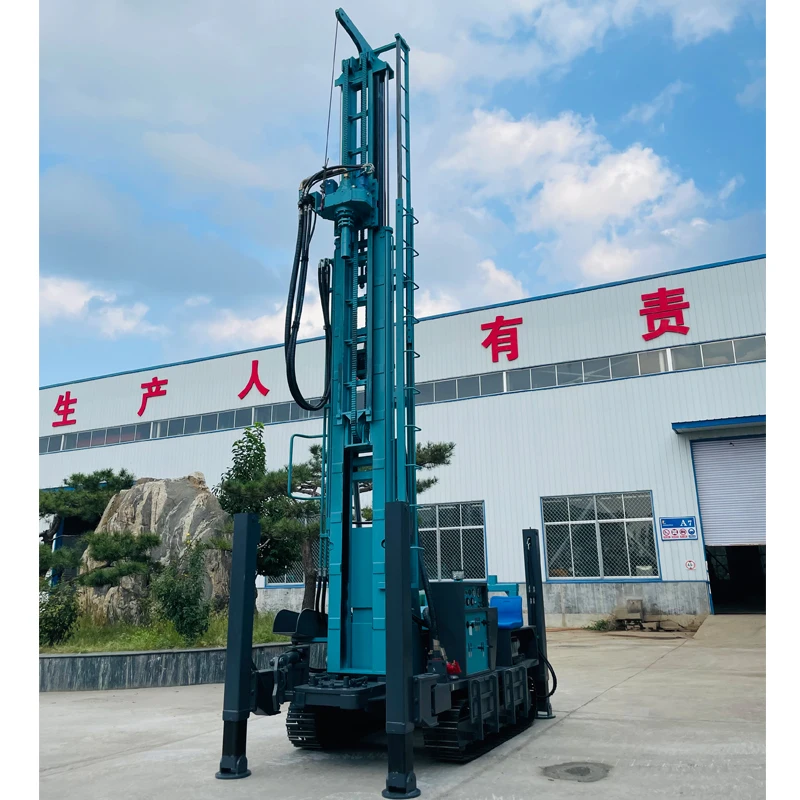 Impianto di perforazione idraulico del pozzo d'acqua montato su pista profonda del cingolo di vendita della fabbrica per la roccia dura 260M