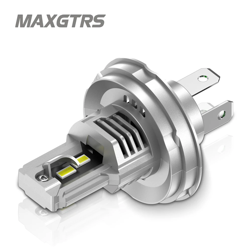 H4 P45T LED Lamp Bulb Headlight White 3000K Gold R2 12V For Car Motorcycle Motorbike Scooter Beetle Citroen 2CV Bug Wartburg