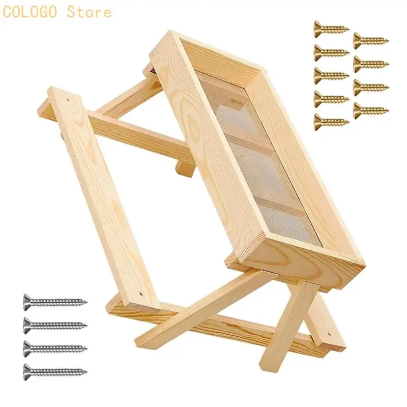 Heightened Chicken Serving Unit With Design maintains Off The Ground Prevents Spillage D0LD