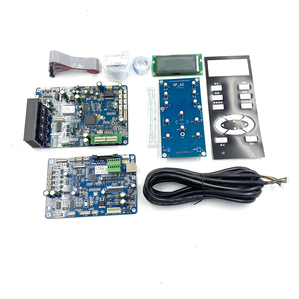 

KYJET Senyang board kit for XP600/TX800/DX5/DX7/i1600/i3200/4720 single Head Printe 12 Key board for Eco solvent printer