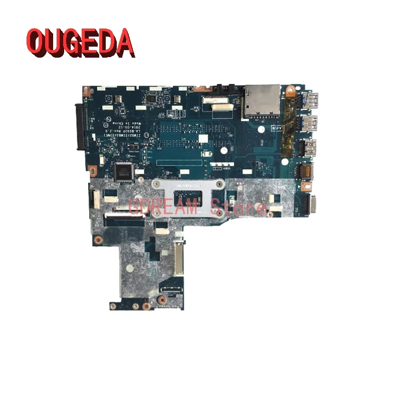 OUGEDA ZIWB2/ZIWB3/ZIWE1 LA-B092P For Lenovo Ideapad B50-70 B50-80 Laptop Mainboard SR1EK I3-4005U DDR3L Mainboard Full tested