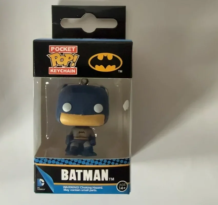 Juego de Llaveros Funko de Bolsillo en Tendencia (Capitán América/Hombre de Hierro/Deadpool/Hombre Araña/Thanos Thor) Mini Regalo para Fans