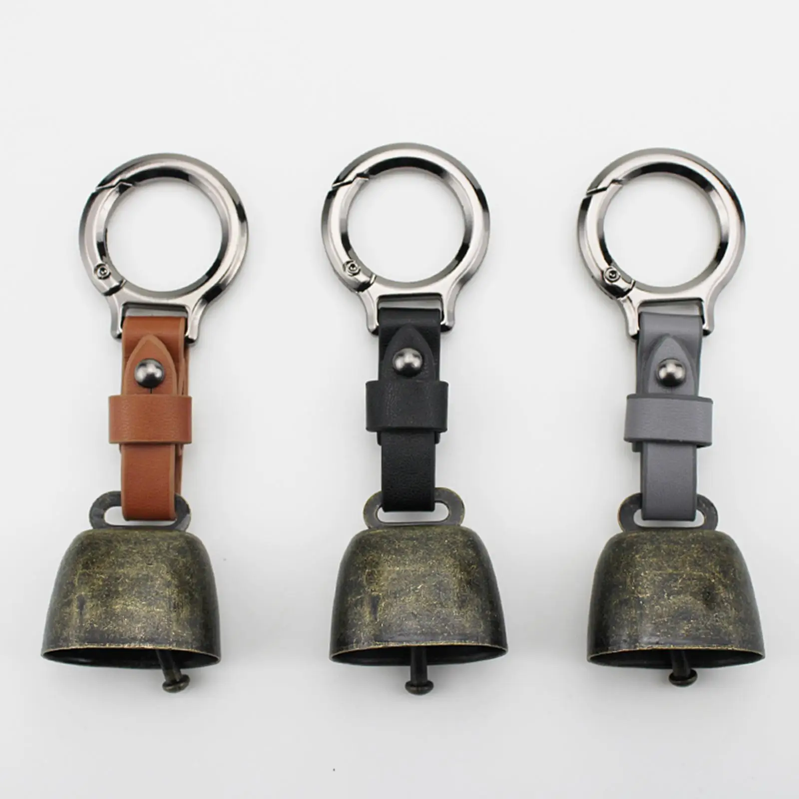 Bear Bell,with Snap Hook,Metal,Hanging,Pet Bell Noise Maker Pendant for Outdoor Hiking Camping Mountaineering Hiker Accessories