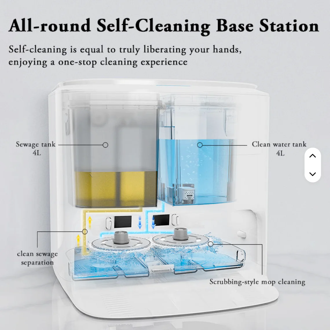 Factory Wholesale Supply Commercial Cleaning Robot Floor Cleaner Robot Household Pet Self Emptying Robo Vacuum and Mop Wireless