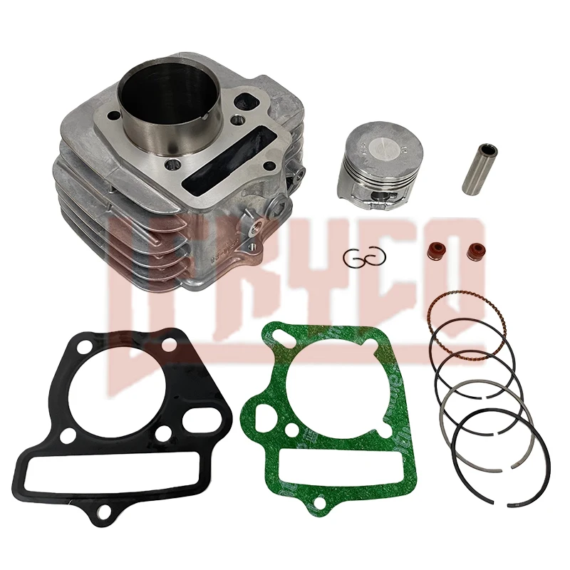 

Motorcycle 50mm 97cc Cylinder Kit Motor for Honda W100 WAVE100 DREAM100 POP100 EX5DREAM KFM / KVL 12100-KFM-900 Motoblock Parts