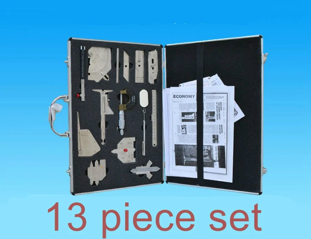 Weld Inspection Ruler Welding Inspection Welding Foot Welding Seam Ruler Groove Angle Measuring Ruler Depth