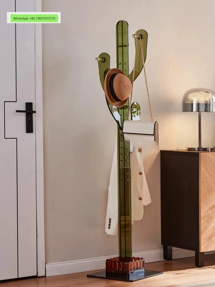 LXY cactus coat and hat hanger landing door bedroom porch clothes pole