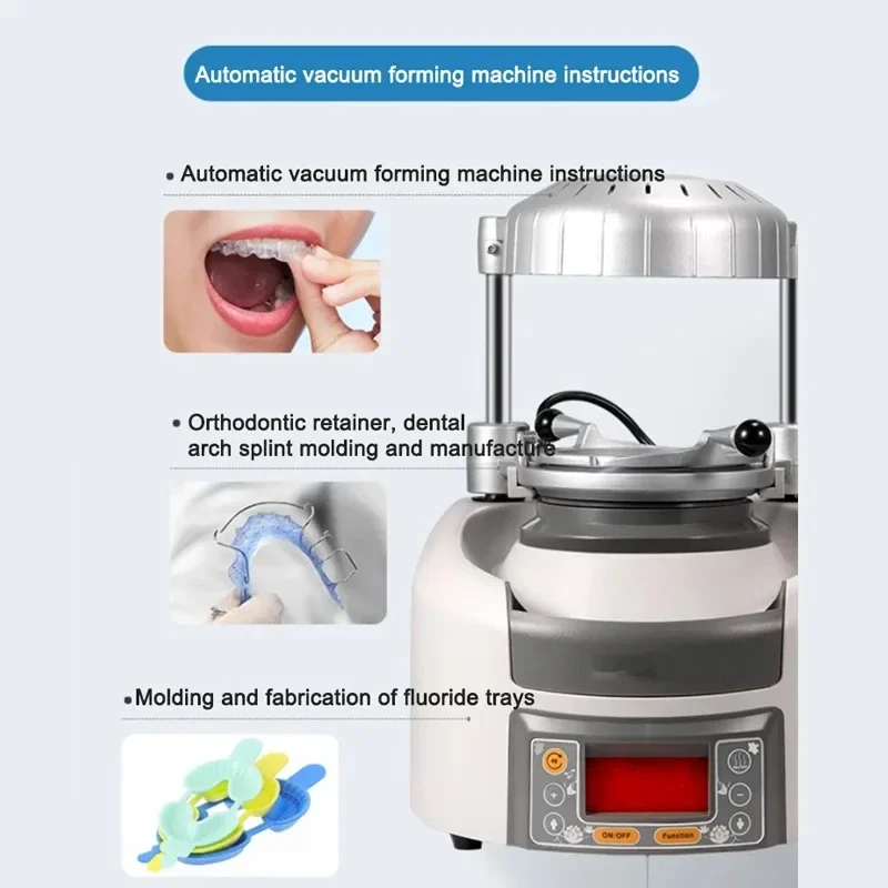 

110V 220V Automatic Vacuum Forming Machine Orthodontic Retainer Film Press Molding Processing Equipment
