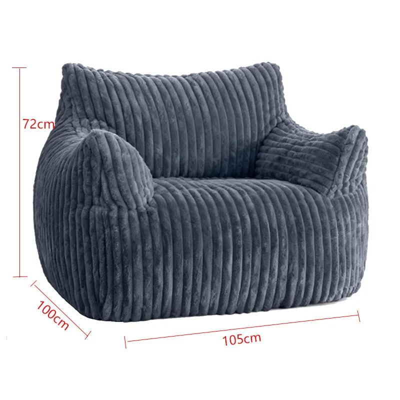 Compressed lazy sofa Bedroom Living room Balcony Single sofa Sponge sofa