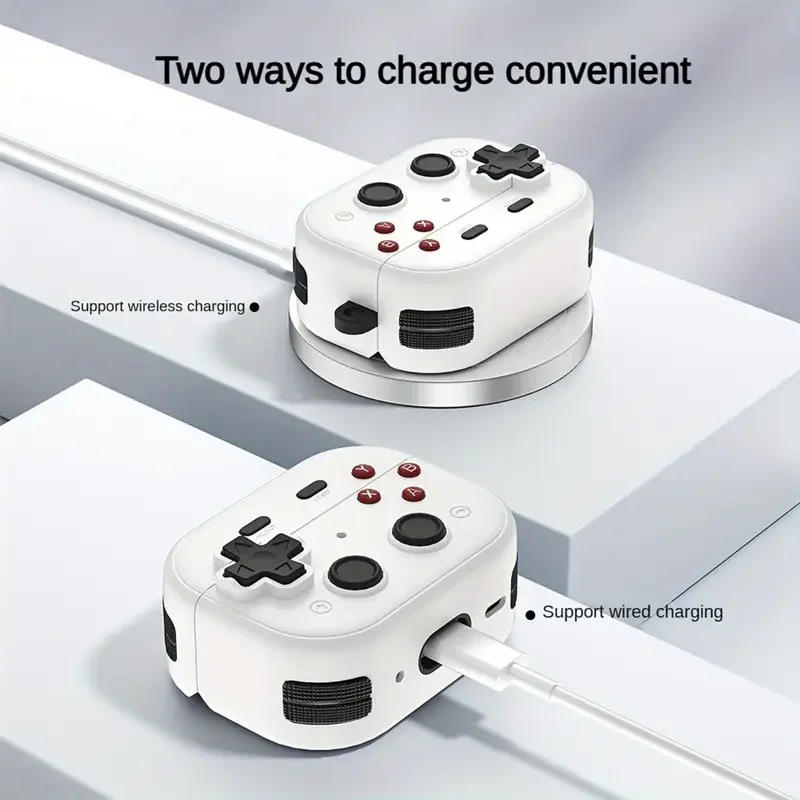 Earphone Protective Case For Airpods 4 2024 Retro Gaming Controller Headphone Charging Box Cover For Airpods Pro 2 For Men Women view 4