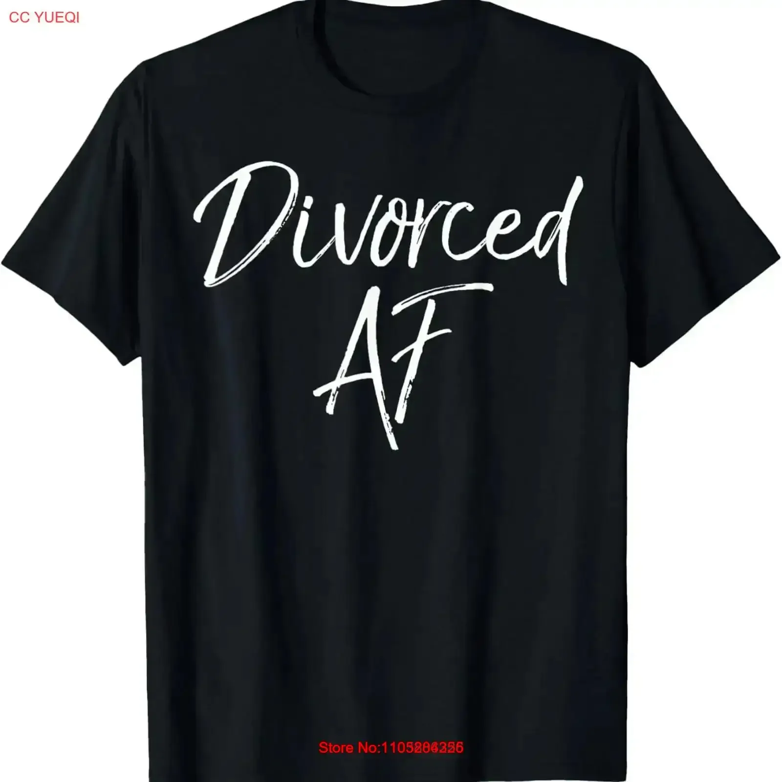 Cute Divorce for Women Funny Divorcee Idea Divorced AF T Shirt vintage Washed Versatile Casual streetwear Breathable Soft