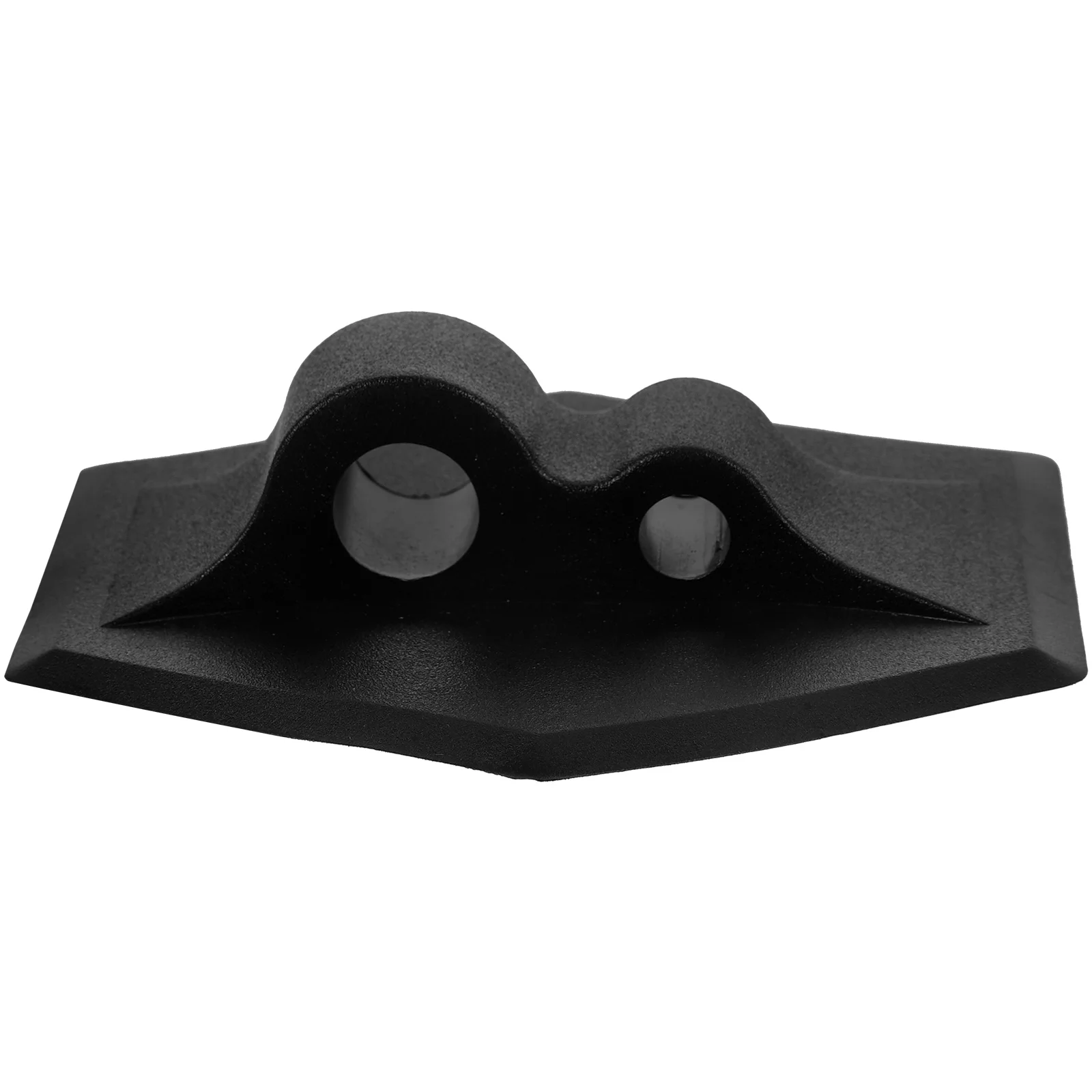 10PCS Black Hexagonal Rope Buckle Canoe Inflatable Mount Boat Buckle Kayak Motor Rack Motor Fixing Bracket Mount Clip Kayak