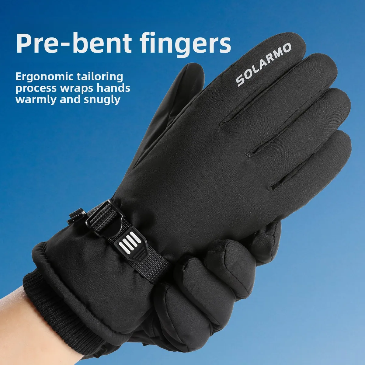 Winter Cycling Gloves Waterproof Antislip Outdoor Sports Ski Cycling Motocycle Warm Gloves Unisex Moto Equipments Accessories