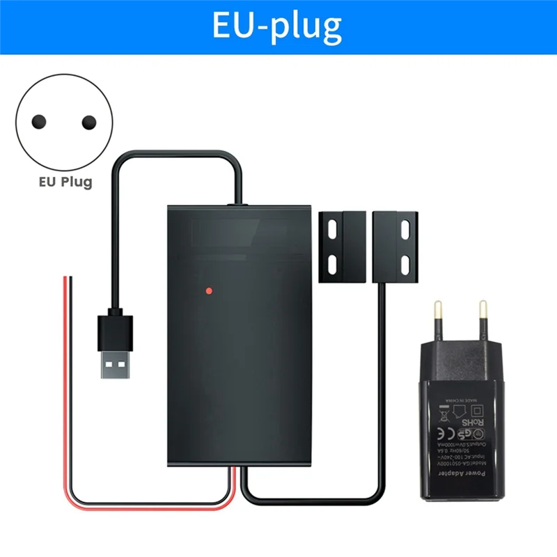 

АППЛИЯ-с контроллером гаражных ворот Tuya, умный дом, Wi-Fi, устройство открывания дверей, автоматическая работа с приложением голосового управления Alexa Home, вилка европейского стандарта