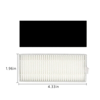 LECKL-Side Brush Filter Replacement Parts Kits For Ecovacs Deebot N79 N79S Yeedi K600 K700 Robotic Vacuum Cleaner