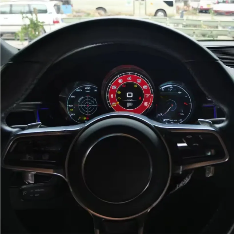 For Porsche MACAN 2014-2023 PCM3.1/4.1 Boxster 2016-2022 Display Digital Instrument Panel Dashboard Cluster display CockPit V