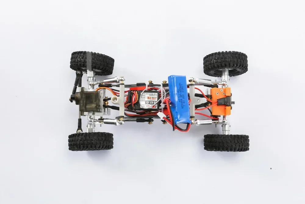 Z2 Dashex 4WD Climbing car 1/24 full metal RC Crawler car model Kit Remote Control Climbing Car Strong Power