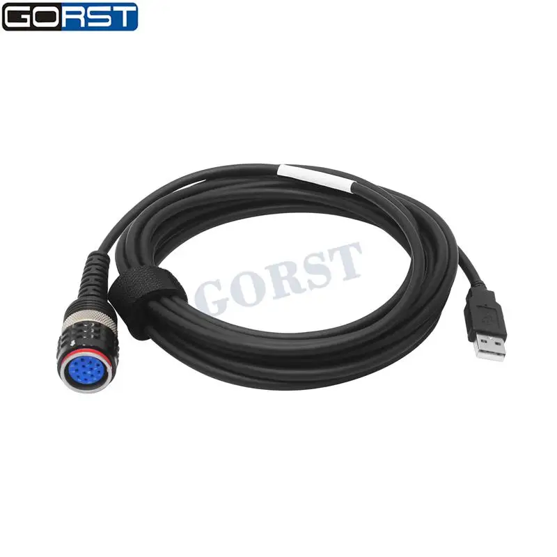 Scanner Cable 88890305 for Volvo VOCOM 88890300 VOCOMII 88894000 Diagnostic Adapter Tool Excavator Spare Part USB Cable