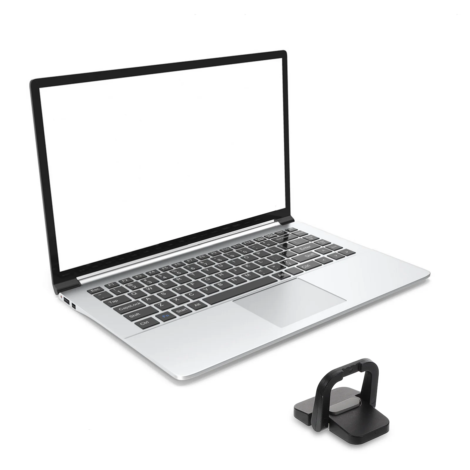 2-teiliges unsichtbares Laptop-Ständer-Zubehör, Computer-Rack, Tastatur-Halter, Schwarz, Kühlung, Riser, Reisen