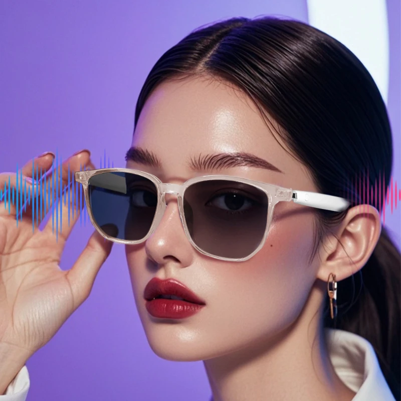 

Smart 5.3 Bluetooth Glasses Audio Glasses Listening To Music Talking Sports Polarized Lens AI Intelligent Chip Anti UV AU400