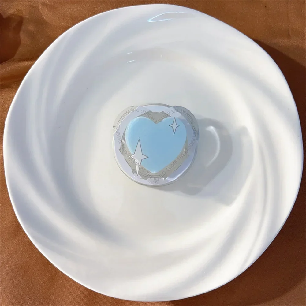 Love Heart Star for Magsafe Magnetic Phone IPhone 16 Foldable Stand, Shipping Does Not Include Photo Accessories