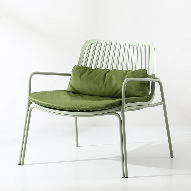 Nordic creative plastic waterproof recliner, sofa chair