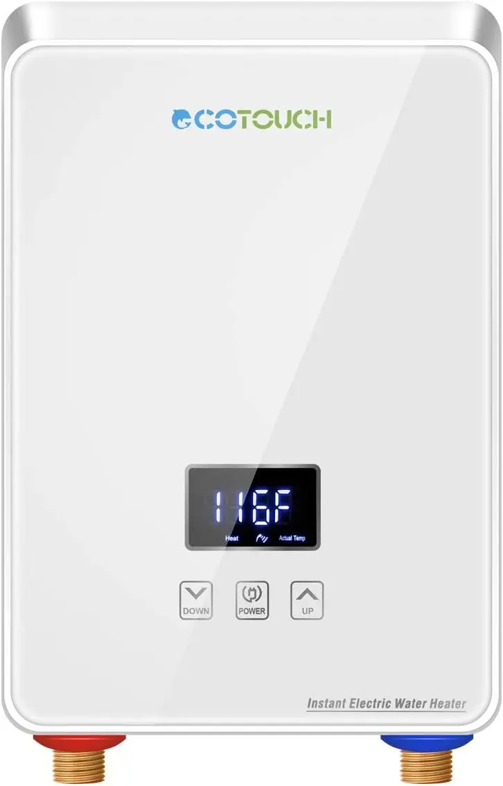 Instant water heater, use point digital display, electric instant water heater, self-regulation, overheat protection