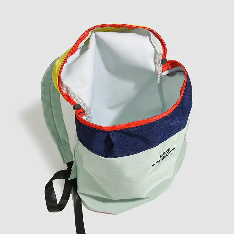 배낭 방수 나일론 지퍼 디자인 조절 가능한 스트랩 일상 통근 여행을 위한 대용량 캐주얼 통근 여행 야외