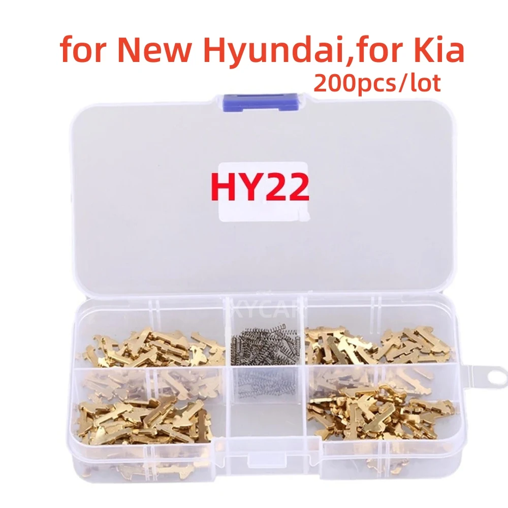 

200Pcs HY22 Lock Plate Car Lock Repair Accessories Car Lock Reed for New Hyundai Motor, Kia