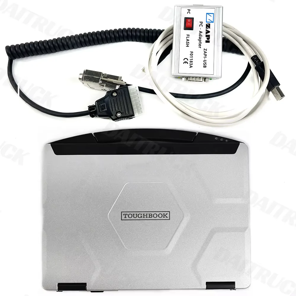 

CF54 toughtbook WITH For ZAPI F01183A data cable zapi console software