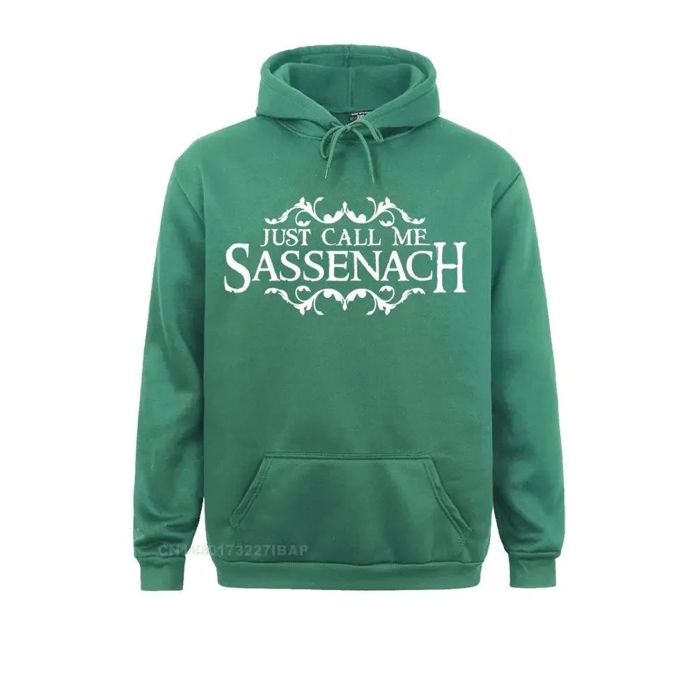 Outlander Shirt Just Call Me Sassenach Funny Outlander Gift Sweatshirts Tight Wholesale Men Summer Hoodies Print Sportswears